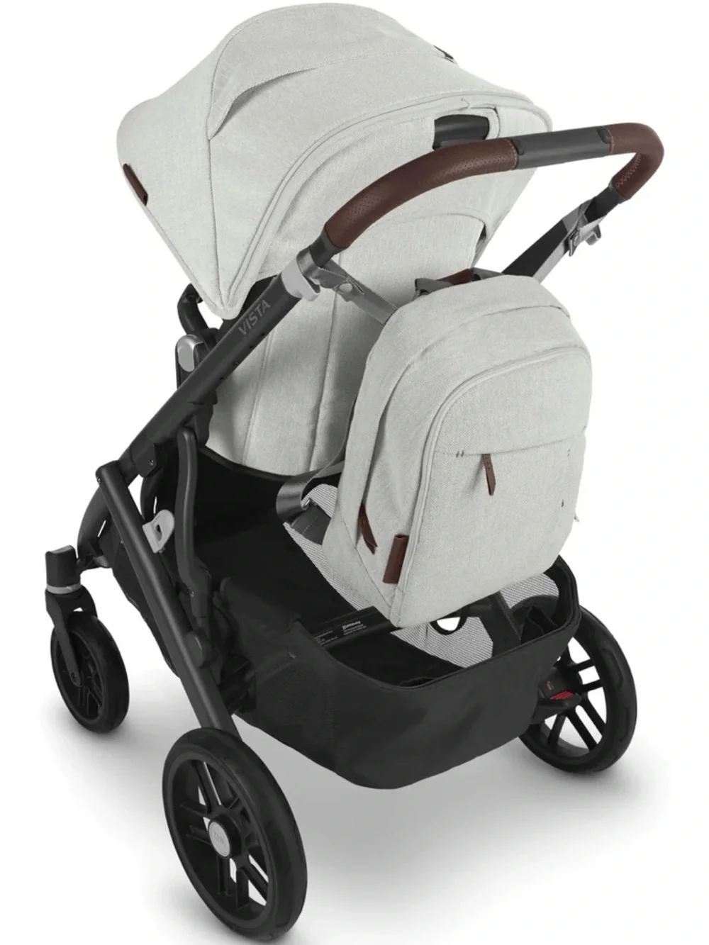UPPAbaby Light Gray Baby Changing Backpack Diaper Bag NWT Brand New